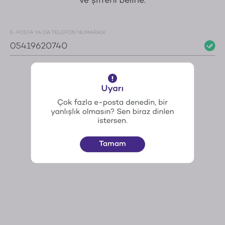 Tosla Hesap Erişim Sorunu