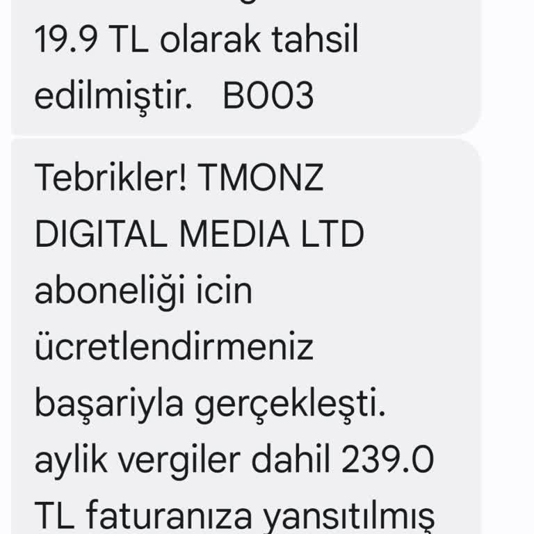 Onaysız Aktifleştirilen Vodafone Pay Ve Abonelik Sorunu