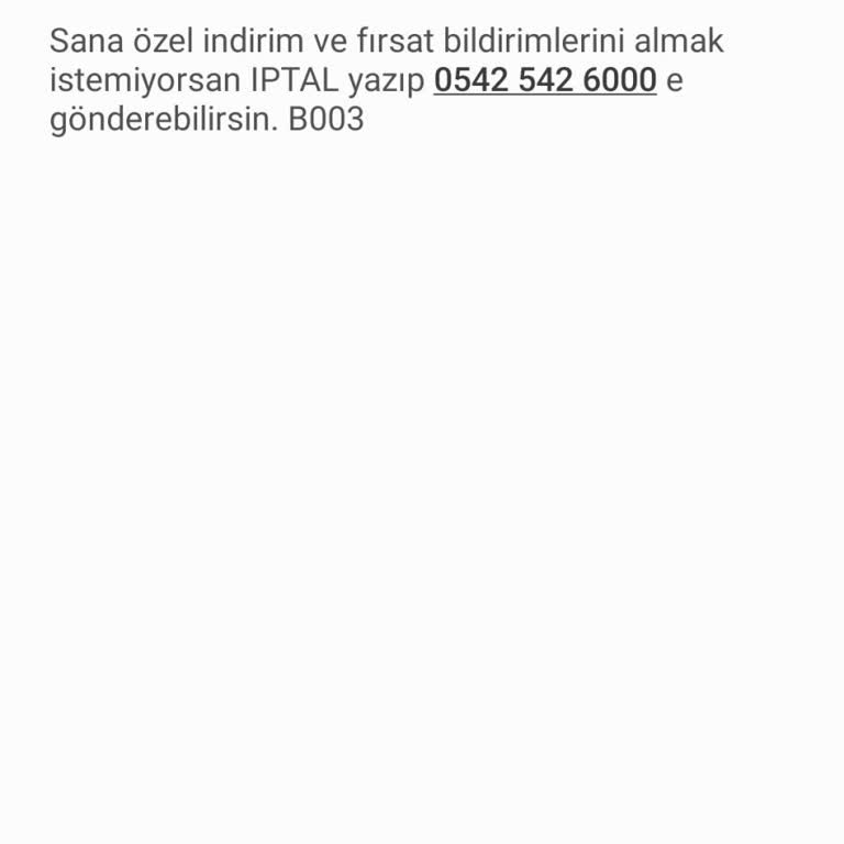 Vodafone Yanımda Uygulamasının Sürekli SMS Gönderimi