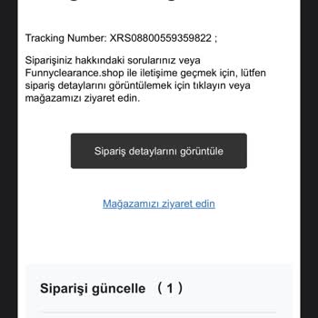 Funnyclearance. Shop Sipariş Teslim Edilmedi Müşteri Mağduriyeti