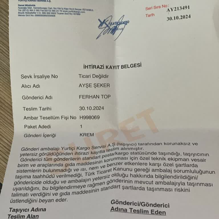 Yanıltıcı Fiyat Ve Teslimat Sorunu
