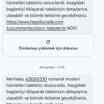 Hasarlı Ürün Ve Geciken Para İadesi Sorunu