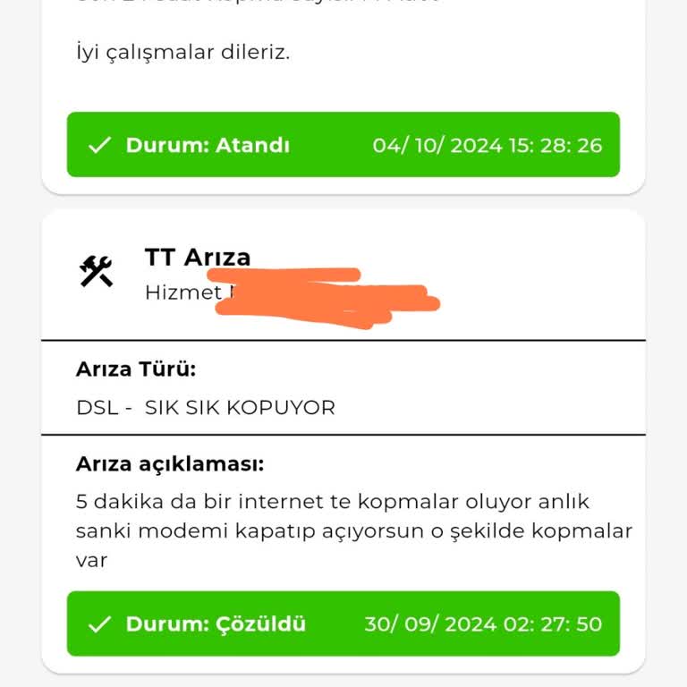 Sürekli Kopmalarla Kablo Net Kabusu