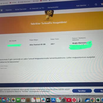 Turkcell'in Yanıltıcı Mesajları Ve Mağduriyet
