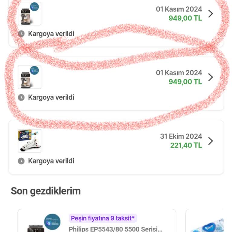 Hepsiburada'dan İlgisizlik Ve İptal Edilen Sipariş