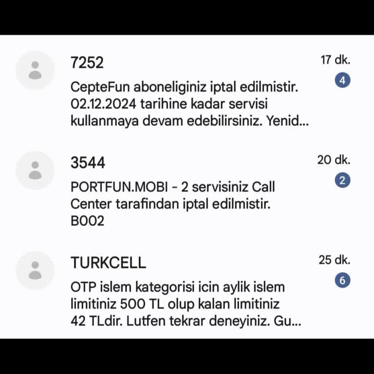 Turkcell Faturama Yansıyan Sahte Ödeme Platformları Sorunu