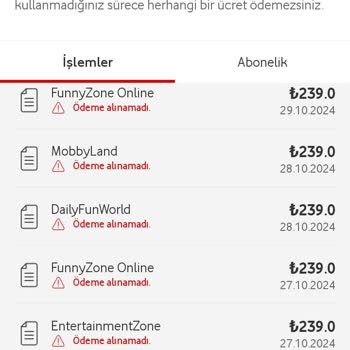 Mobil Ödeme Mağduriyeti: İstenmeyen Ücretler Faturama Yansıtıldı