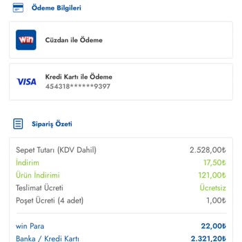Teslim Edilmeyen Sipariş Ve İptal Sonrası Yaşanan Sorun