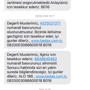 BEDAŞ'ın İlgisizliği Ve Müşteri Hassasiyetine Duyarsızlık