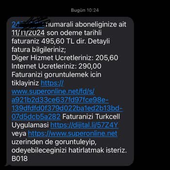 Superonline Fatura Ek Hizmet Bedelleri Ve Yetersiz Müşteri Hizmetleri