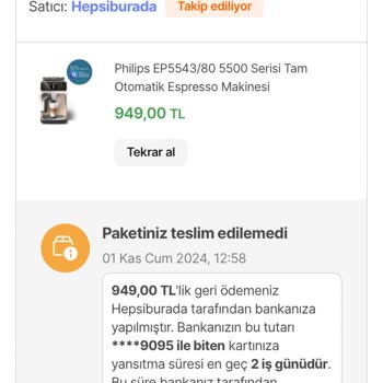 Yanıltıcı Kampanya Ve İptal Edilen Sipariş