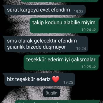Kargoya Verilmeyen Ürün Ve İletişim Sorunları