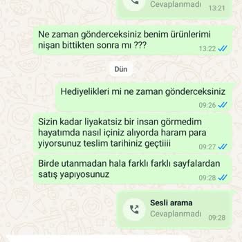 Yanlış Ürün Gönderimi Ve İletişim Sorunları