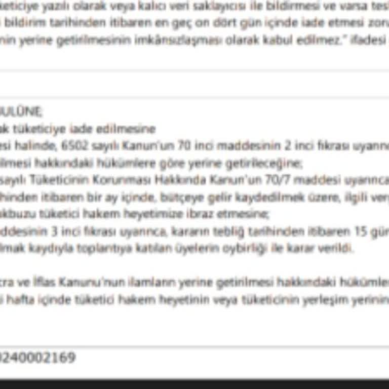 English Home'un İletişim Eksikliği Ve Tüketici Hakları İhlali