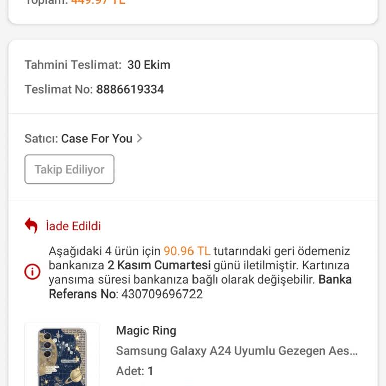 Trendyol İade Ücretinde Eksiklik Ve Kargo İlgisizliği