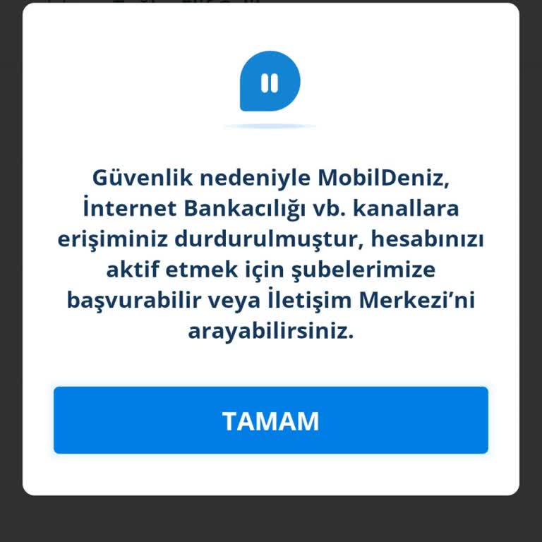 Denizbank Mobil Bankacılık Erişim Sorunu Ve Yavaş Çözüm Süreci