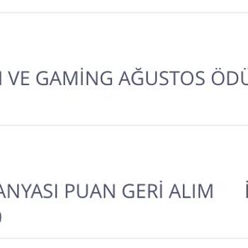 Maksimum Puanların Sürekli Geri Alınması