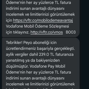 Vodafone Pay İle Beklenmedik Üyelik Sorunu!