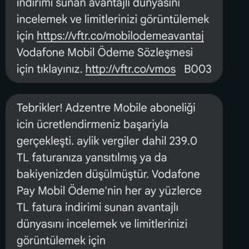 Vodafone Pay İle Beklenmedik Üyelik Sorunu!