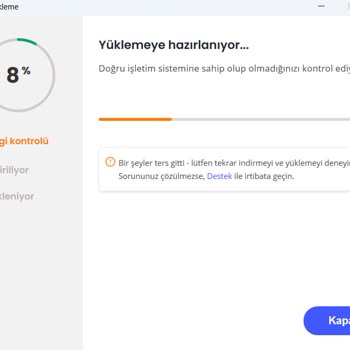 Program Yükleme Sorunu Ve Destek Eksikliği