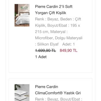 Pierre Cardin Home: Kargo Sürecinde Yaşanan Gecikme Ve İletişim Sorunları