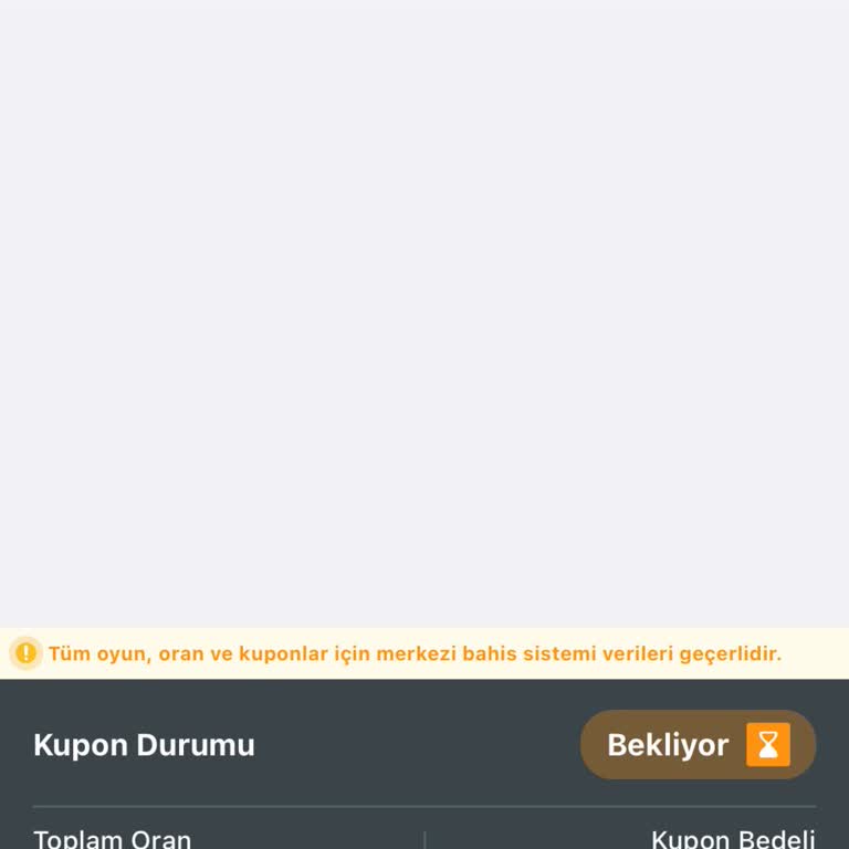 İddaa Yanlış Bilgilendirme Nedeniyle Kupon İadesi Talebi!