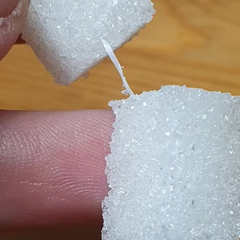 BİM'den Aldığım Küp Şekerden Ambalaj Parçası Çıktı