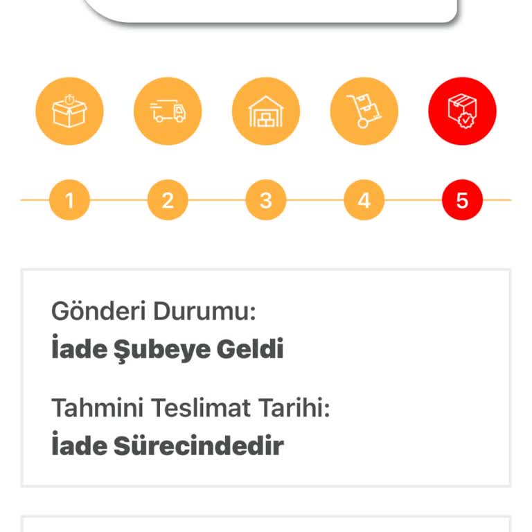 Adres Eksikliği Nedeniyle İade Edilen Kargo