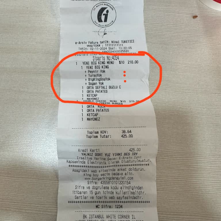 Burger King Şubesinde Müşteri Memnuniyetsizliği Ve İlgisizlik