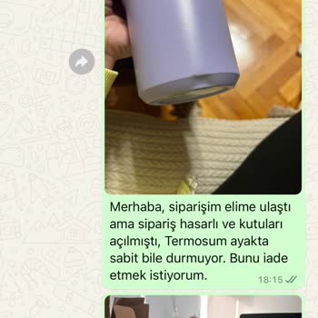 Stanley Termos Siparişimdeki Hasar Ve İade Sorunu