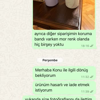 Stanley Termos Siparişimdeki Hasar Ve İade Sorunu