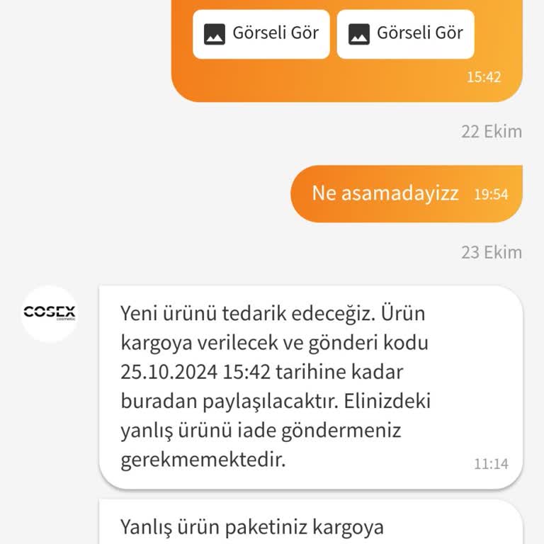 Yanlış Sipariş Ve Çözüm Bekleyen Müşteri