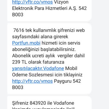 Vodafone'da İzinsiz Abonelik Ve Güvenlik Açığı