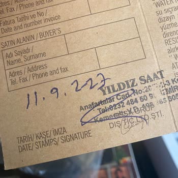 Saatteki Renk Atmaları Ve Garanti Sorunu