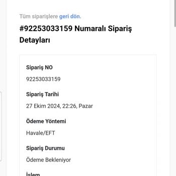 İptal Edilen Ürünün Ücreti Neden Hala İade Edilmedi