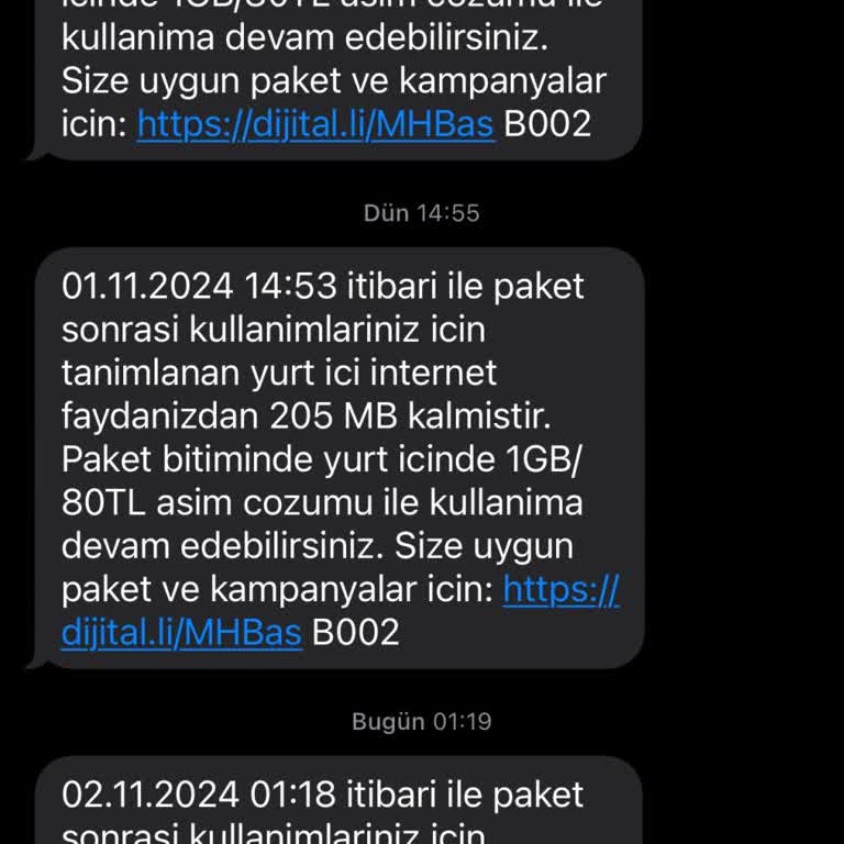 Ek Paketlerin Yanlış Kullanımıyla Artan Fatura Şikayeti