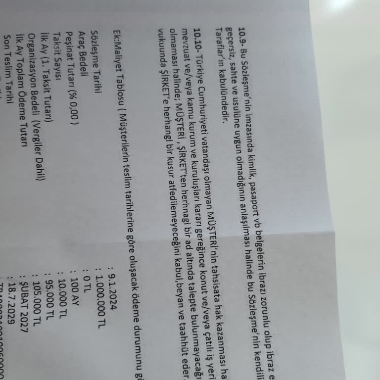 Sözleşme Ve Taahhütlerde Yanıltıcı Bilgilendirme