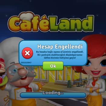 Cafeland Game Şikayeti