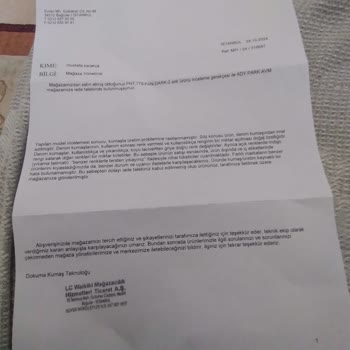 LCW'den Aldığım Kot Pantolon Renk Solması Sorunu