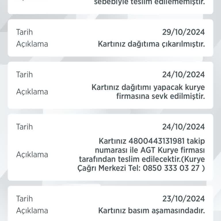 AGT Kurye İle Yaşanan Teslimat Sorunları