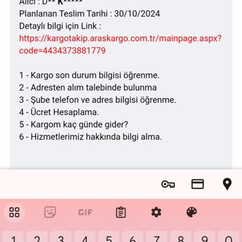 Aras Kargo'nun Sorumsuzluğuyla Mağduriyet
