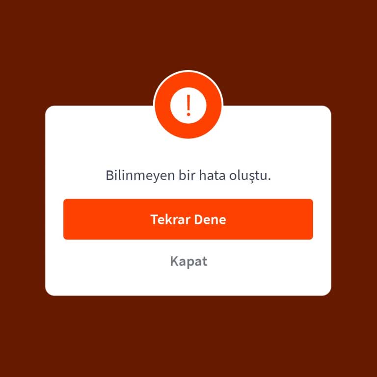 Sürekli Hata Veren Uygulama Ve Bağlantı Sorunları