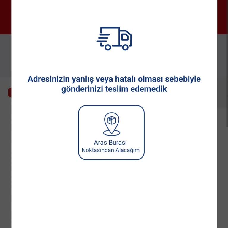 Kargo Teslimatında Dikkatsizlik Ve Yanlış Bildirim