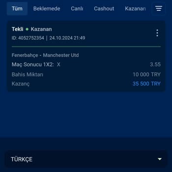 Kazandığım Bahis Ödemesi Yapılmıyor