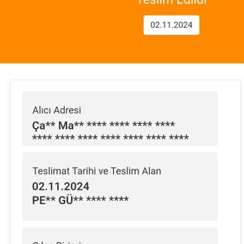 Yanlış Kişiye Teslim Edilen Kargo Sorunu