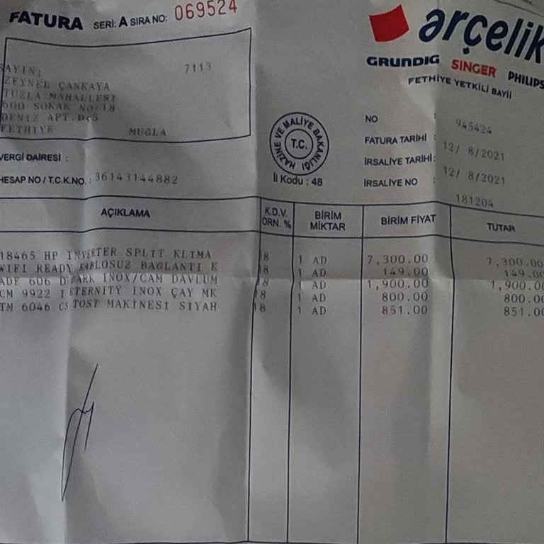 Arçelik Davlumbazın Gürültü Sorunu