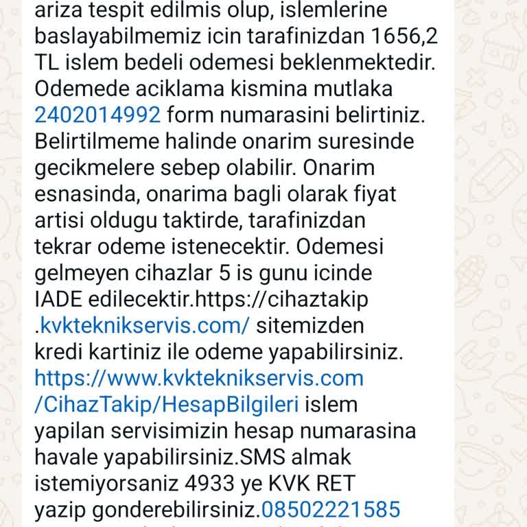 TCL M40 Saat İçin Garantisiz Fahiş Fiyat Ve Yetersiz Servis