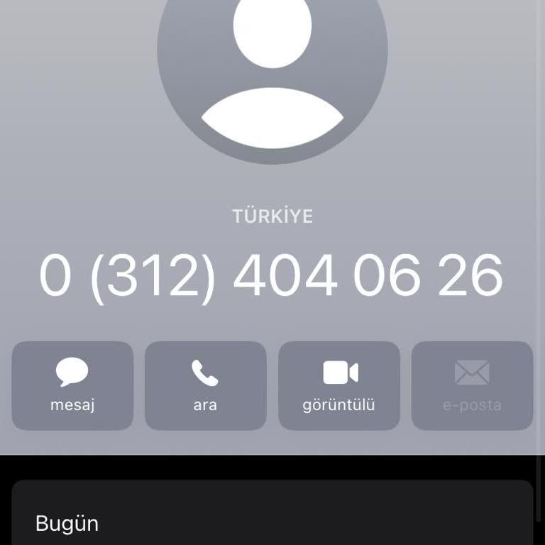 Bilinmeyen Numara İle Şüpheli Vodafone Araması