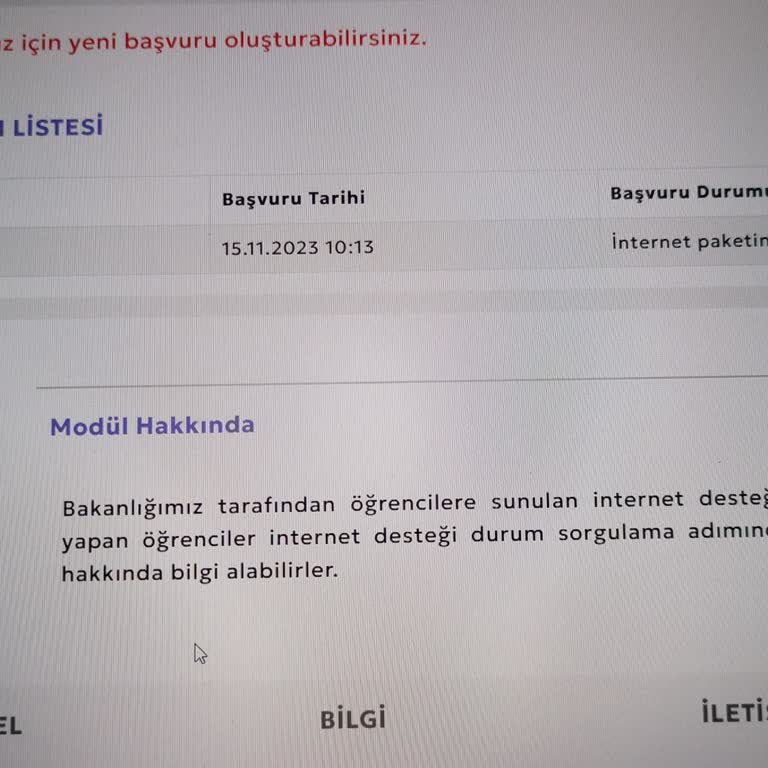 Operatör Değişikliği Sonrası Kesilen Öğrenci Desteği