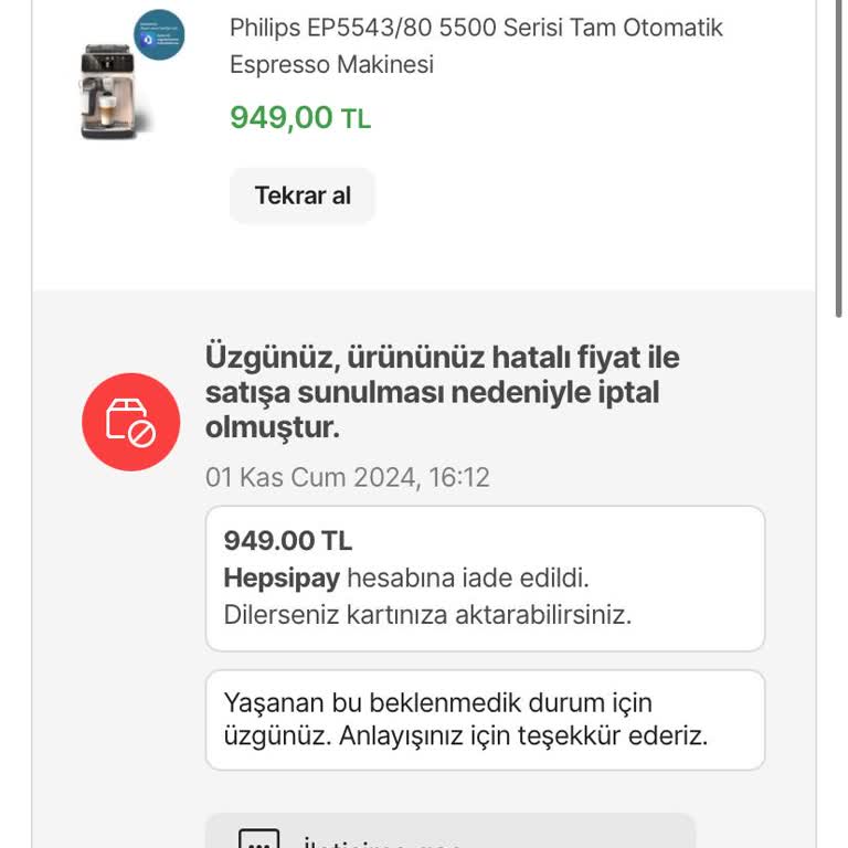 Hatalı Fiyat Mağduriyeti: Sipariş İptali Ve Hak İhlali